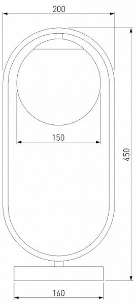 Настольная лампа декоративная Eurosvet Ringo 01138/1 золото в Губахе - gubaha.mebel24.online | фото 3
