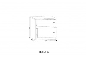НИЛЬС - 32 Тумба в Губахе - gubaha.mebel24.online | фото 2