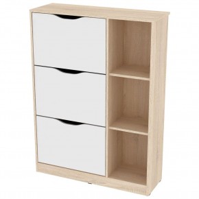 Обувница W38 (ДСС-Белый) в Губахе - gubaha.mebel24.online | фото