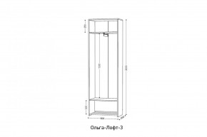 ОЛЬГА-ЛОФТ 3 Шкаф 2-х створчатый в Губахе - gubaha.mebel24.online | фото 2