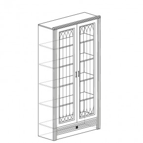 ОРЛЕАН Гостиная (модульная) серый в Губахе - gubaha.mebel24.online | фото 3
