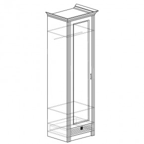ОРЛЕАН Гостиная (модульная) ясень белый в Губахе - gubaha.mebel24.online | фото 9