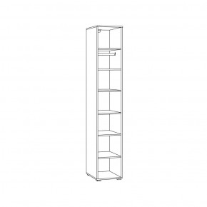 ОСТИН Спальный гарнитур (модульный) белый в Губахе - gubaha.mebel24.online | фото 11