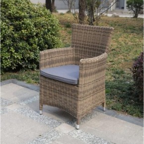 Плетеное кресло AM-395B-Beige в Губахе - gubaha.mebel24.online | фото 1