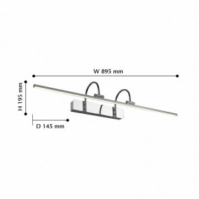 Подсветка для картины Favourite Strenuus 2431-3W в Губахе - gubaha.mebel24.online | фото 2