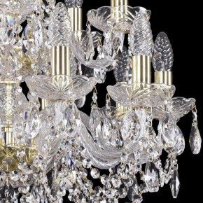 Подвесная люстра Bohemia Ivele Crystal 1402 1402/10+5/195/2d/G в Губахе - gubaha.mebel24.online | фото 2