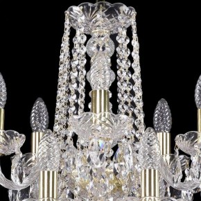 Подвесная люстра Bohemia Ivele Crystal 1402 1402/10+5/195/2d/G в Губахе - gubaha.mebel24.online | фото 4