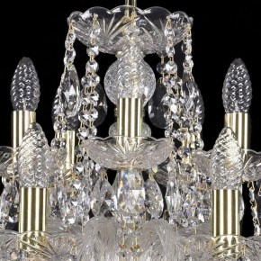 Подвесная люстра Bohemia Ivele Crystal 1402 1402/10+5/240/G в Губахе - gubaha.mebel24.online | фото 4