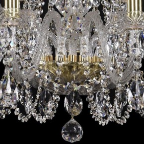 Подвесная люстра Bohemia Ivele Crystal 1402 1402/10+5/300/G в Губахе - gubaha.mebel24.online | фото 3