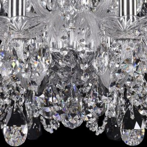 Подвесная люстра Bohemia Ivele Crystal 1402 1402/12+6/240/Ni в Губахе - gubaha.mebel24.online | фото 3