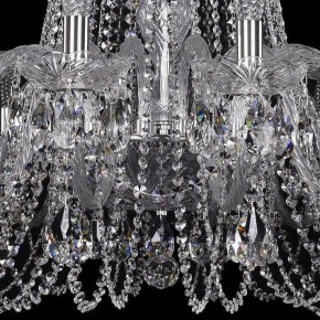 Подвесная люстра Bohemia Ivele Crystal 1402 1402/18/400/Ni в Губахе - gubaha.mebel24.online | фото 3