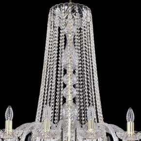 Подвесная люстра Bohemia Ivele Crystal 1402 1402/20/460/h-115/G в Губахе - gubaha.mebel24.online | фото 3