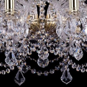 Подвесная люстра Bohemia Ivele Crystal 1411 1411/10+5/240/G/Leafs в Губахе - gubaha.mebel24.online | фото 3