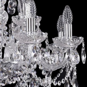 Подвесная люстра Bohemia Ivele Crystal 1411 1411/8+4/195/Ni в Губахе - gubaha.mebel24.online | фото 2