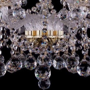 Подвесная люстра Bohemia Ivele Crystal 1413 1413/10+5/300/G/Balls в Губахе - gubaha.mebel24.online | фото 4