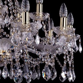 Подвесная люстра Bohemia Ivele Crystal 1413 1413/10+5/300/G/Leafs в Губахе - gubaha.mebel24.online | фото 2
