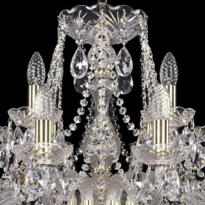 Подвесная люстра Bohemia Ivele Crystal 1413 1413/12+6/300/G в Губахе - gubaha.mebel24.online | фото 4