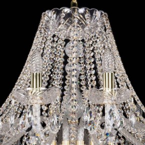 Подвесная люстра Bohemia Ivele Crystal 1413 1413/18/400/G в Губахе - gubaha.mebel24.online | фото 4