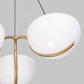 Подвесная люстра Eurosvet Emisfero 50083/3 LED золото в Губахе - gubaha.mebel24.online | фото 7