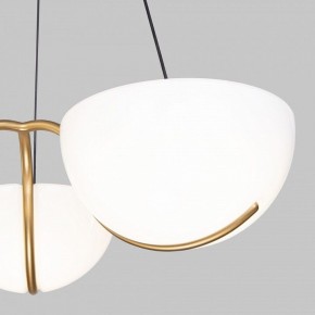 Подвесная люстра Eurosvet Emisfero 50083/3 LED золото в Губахе - gubaha.mebel24.online | фото 8