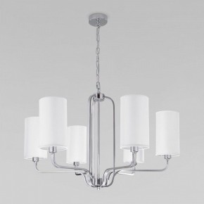 Подвесная люстра Eurosvet Purezza 60128/6 хром в Губахе - gubaha.mebel24.online | фото 3