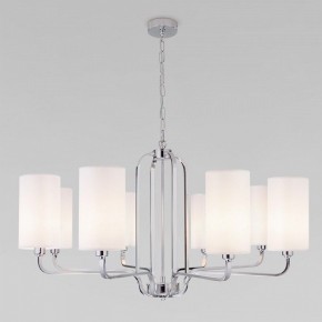 Подвесная люстра Eurosvet Purezza 60128/8 хром в Губахе - gubaha.mebel24.online | фото 2