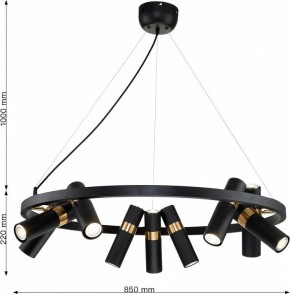 Подвесная люстра Favourite Light point 2997-9P в Губахе - gubaha.mebel24.online | фото 6