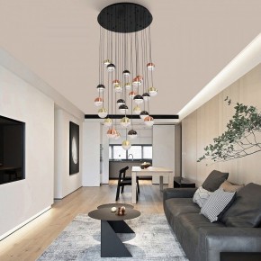 Подвесная люстра Favourite Luna 4371-27P в Губахе - gubaha.mebel24.online | фото 3