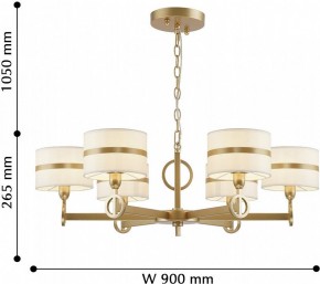 Подвесная люстра Favourite Mateo 2634-8P в Губахе - gubaha.mebel24.online | фото 8