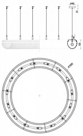 Подвесная люстра Favourite Monilibus 4015-15P в Губахе - gubaha.mebel24.online | фото 5