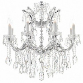 Подвесная люстра iLamp Diamond 6071-8 CR+CL в Губахе - gubaha.mebel24.online | фото