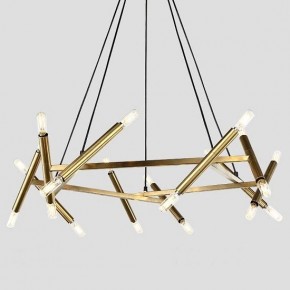 Подвесная люстра Imperiumloft Jonathan Browning Le Pentagone Chandelier 20 Light 40.2364 в Губахе - gubaha.mebel24.online | фото