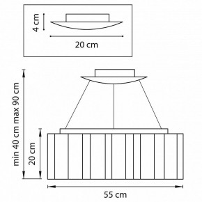 Подвесная люстра Lightstar Nubi 802163 в Губахе - gubaha.mebel24.online | фото 3