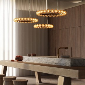 Подвесная люстра Maytoni Ambre MOD331PL-L32BS3K в Губахе - gubaha.mebel24.online | фото 3