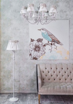 Подвесная люстра Maytoni Bird ARM013-08-W в Губахе - gubaha.mebel24.online | фото 4
