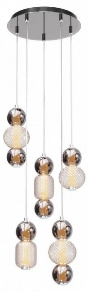 Подвесная люстра Maytoni Drop MOD273PL-L80CH3K в Губахе - gubaha.mebel24.online | фото