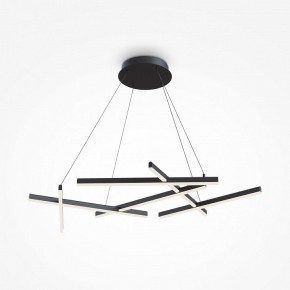 Подвесная люстра Maytoni Line MOD016PL-L80BK в Губахе - gubaha.mebel24.online | фото 2
