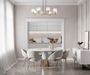 Подвесная люстра Maytoni Vision MOD411PL-08G в Губахе - gubaha.mebel24.online | фото 5