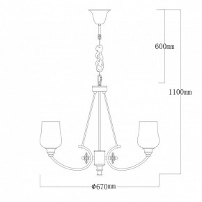 Подвесная люстра MW-Light Палермо 27 386017706 в Губахе - gubaha.mebel24.online | фото 9