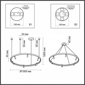 Подвесная люстра Odeon Light Fonda 4317/93L в Губахе - gubaha.mebel24.online | фото 6