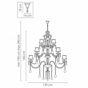 Подвесная люстра Osgona Nativo 715287 в Губахе - gubaha.mebel24.online | фото 3