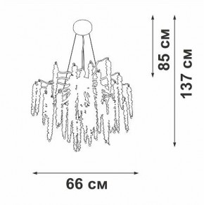 Подвесная люстра Vitaluce V28550 V28550-9/7S в Губахе - gubaha.mebel24.online | фото 5