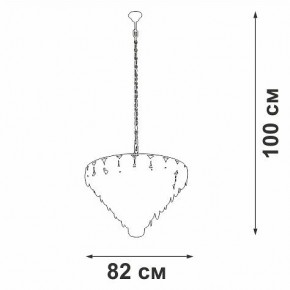 Подвесная люстра Vitaluce V58340 V58340-8/25 в Губахе - gubaha.mebel24.online | фото 3