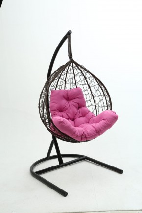 Подвесное кресло Бароло (коричневый/розовый) в Губахе - gubaha.mebel24.online | фото