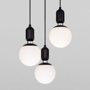 Подвесной светильник Eurosvet Bubble 50151/3 черный в Губахе - gubaha.mebel24.online | фото 3