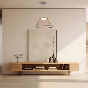 Подвесной светильник Eurosvet Cesta 40017/1 LED коричневый в Губахе - gubaha.mebel24.online | фото 4