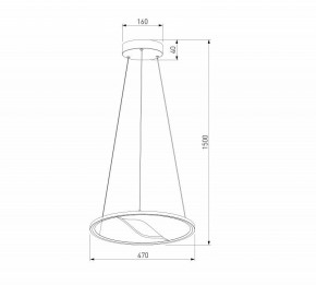 Подвесной светильник Eurosvet Occhio 40026/1 LED серый в Губахе - gubaha.mebel24.online | фото 5