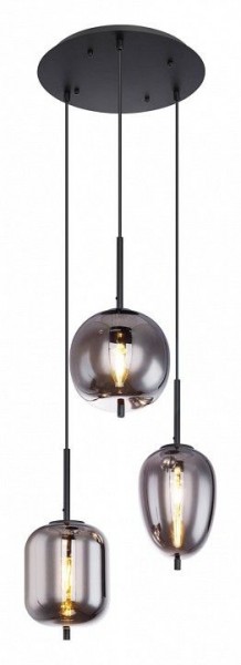 Подвесной светильник Globo Blacky 15345-3 в Губахе - gubaha.mebel24.online | фото