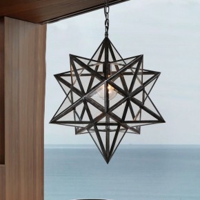 Подвесной светильник Imperiumloft Black Star Clear Glass 101314-26 в Губахе - gubaha.mebel24.online | фото