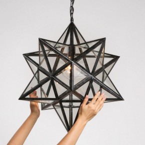 Подвесной светильник Imperiumloft Black Star Clear Glass 101314-26 в Губахе - gubaha.mebel24.online | фото 2